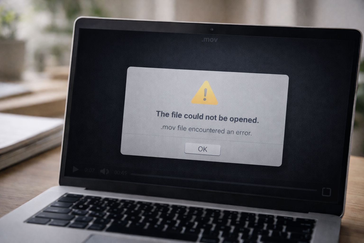 MOV File Won’t Open in QuickTime — What’s Going Wrong?